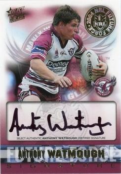 2004 Select Authentic - Future Force Signatures #FF6 Anthony Watmough Front